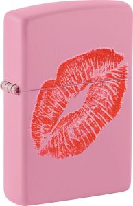Zippo Smooches Lighter - Pink Matte