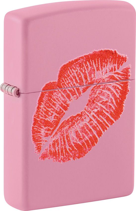 Zippo Smooches Lighter - Pink Matte