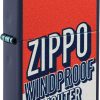 Zippo Navy Matte Windproof Lighter