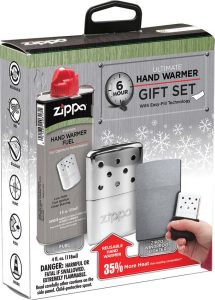 Zippo 6-Hour Hand Warmer Gift Set - Chrome