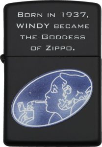 Zippo Windy Lighter - Black Matte