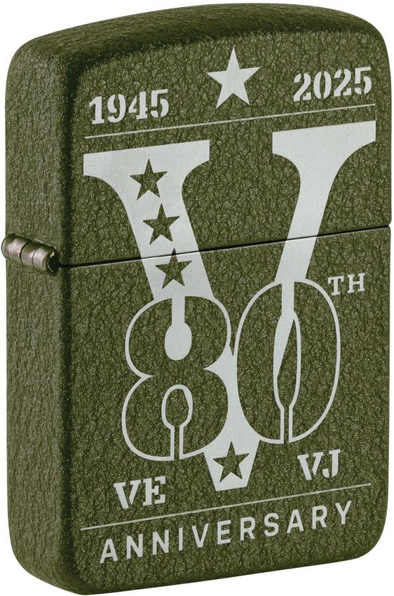 Zippo VE/VJ Day 1941 Replica Lighter - Green