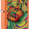 Zippo Sunglass Woman Design Orange Lighter