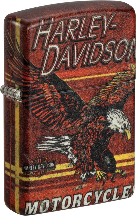 Zippo Harley Davidson Eagle Lighter - 540 Wrap Design
