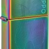 Zippo Dimensional Flame Design Iridescent Lighter