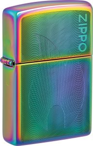 ZO53241 Zippo Dimensional Flame Design Lighter - Iridescent