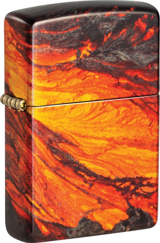 Zippo Lava Flow Design Lighter - 540 Color Wrap