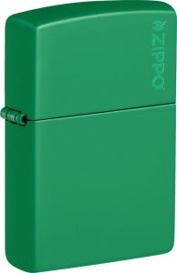 ZO53478 Zippo Grass Green Matte Lighter - Durable EDC