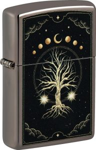 Zippo Mystic Nature Black Ice Lighter