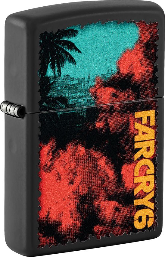 Zippo Far Cry 6 Black Matte Video Game Lighter