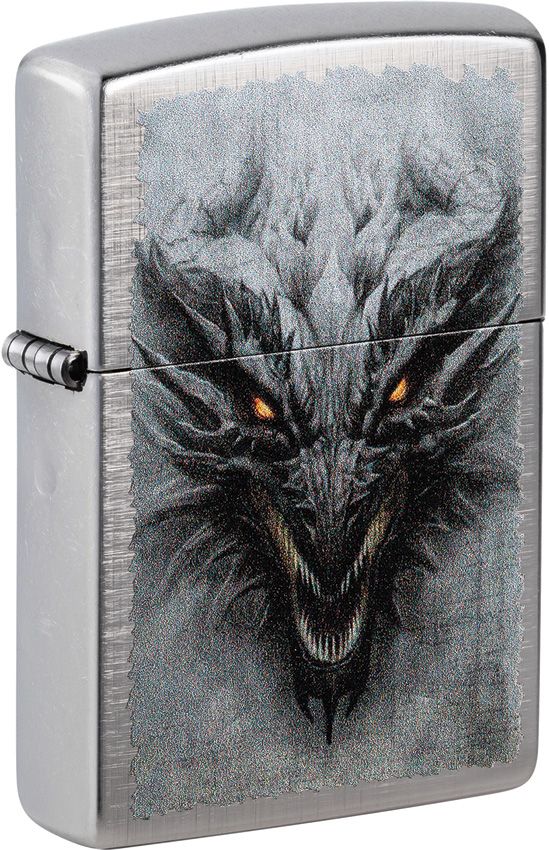 Zippo Dragon Lighter - Linen Weave