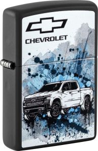 ZO54941 Zippo Chevrolet Truck Lighter - Black Matte