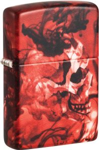 Zippo Spooky Skulls Lighter - 540 Color Design