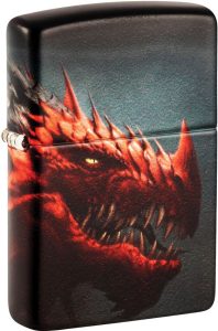 Zippo Red Dragon Lighter - 540 Color Process