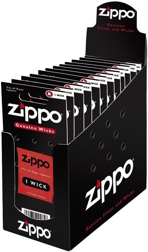 Zippo Wicks Countertop Display - 24 Pack