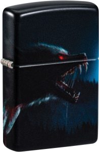 Zippo Horror Wolf Lighter - 540 Color Process