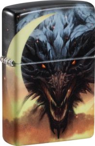 ZO56108 Zippo Dragon Design Lighter - Glow in Dark