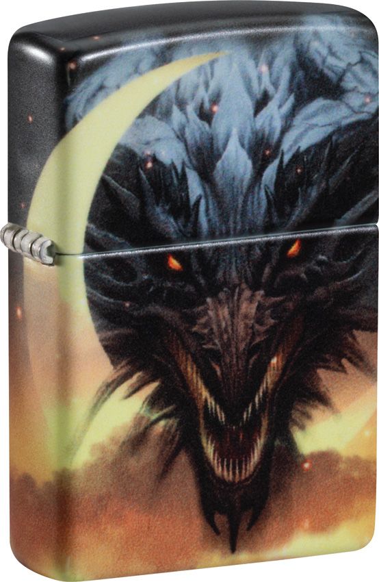 Zippo Dragon Design Lighter - Glow in Dark