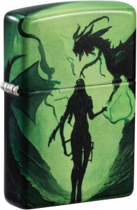 Zippo Glowing Dragon Glow in Dark Lighter