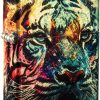 Zippo Painted Tiger Lighter 540 Fusion Brass
