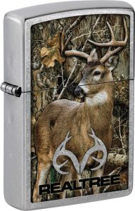 Zippo Realtree Edge Lighter - Street Chrome