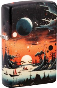 ZO59209 Zippo Galactic Landscape Lighter - Color Process