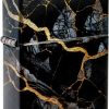 Zippo Fusion Marble Tumbled Chrome Lighter