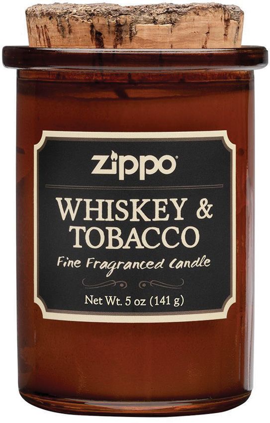 Zippo Spirit Candle Whiskey Tobacco - Soy Wax