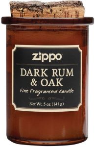 Zippo Spirit Candle Dark Rum Oak - Soy Wax