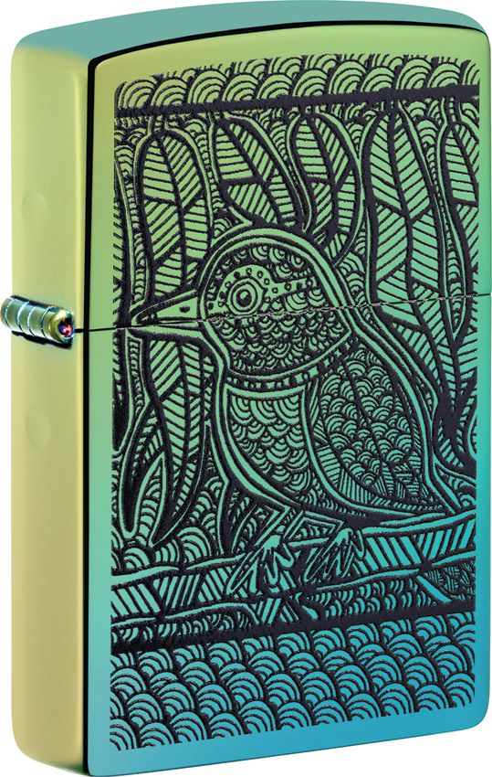 Zippo John Smith Gumbula High Polish Teal Lighter