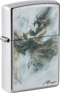 Zippo Luis Royo Design Lighter - Street Chrome