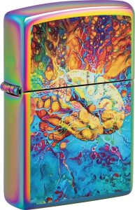 Zippo Psychedelic Brain Lighter - Multicolor