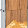 ZO71882 Zippo Woodchuck USA Mountain Chrome Lighter