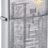 Zippo Retro Design Brushed Chrome Lighter