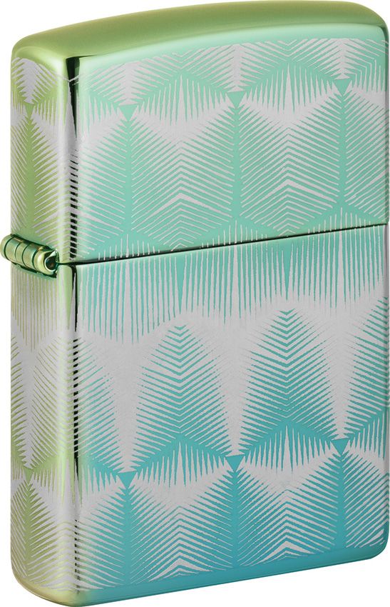ZO71898 Zippo Classic Lighter - Teal High Polish