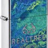 Zippo Realtree Wav3 Street Chrome Lighter