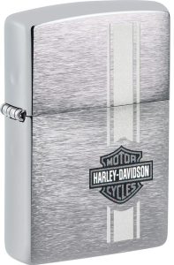 ZO71913 Zippo Harley-Davidson Lighter Brushed Chrome