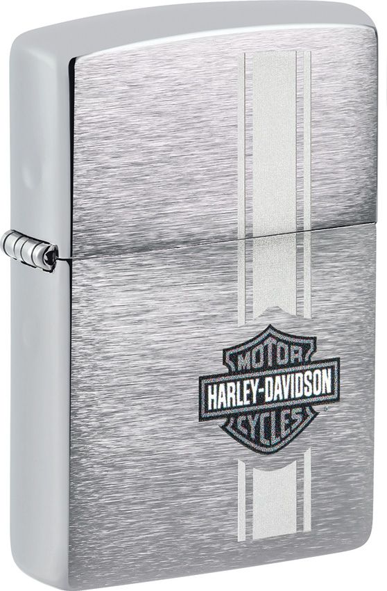 ZO71913 Zippo Harley-Davidson Lighter Brushed Chrome