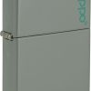 Zippo Classic Lighter Sage Logo