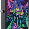 Zippo Counter Culture Black Light Sensitive Lighter