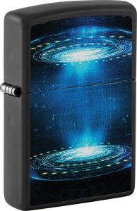 Zippo UFO Flame Design Lighter - Blacklight Reactive