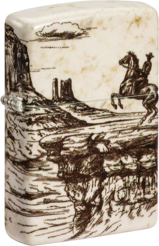 Zippo Western Design Lighter - 540 Color Wrap