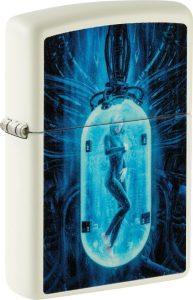 ZO73670 Zippo Woman in Tube Glow-in-Dark Lighter
