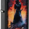 Zippo Frank Frazetta Death Design Black Matte Lighter