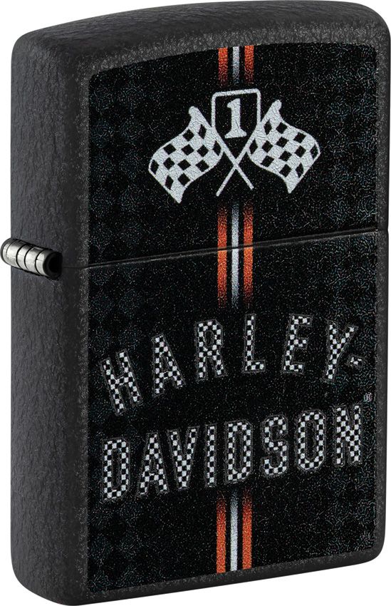 Zippo Harley-Davidson Race Lighter Black Matte