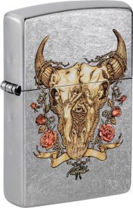 Zippo Rick Rietveld Lighter Street Chrome
