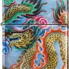Zippo Dragon Design Lighter 540 Color Wrap