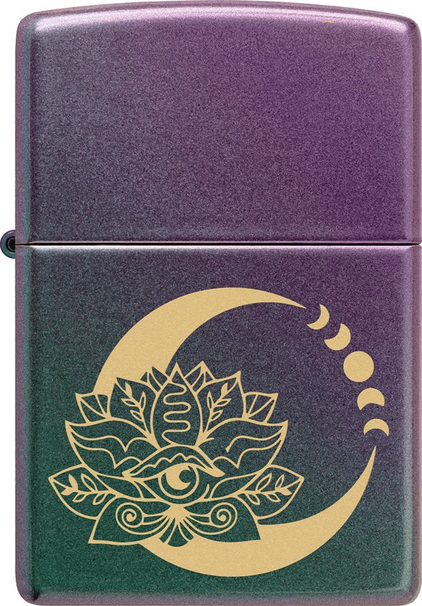 Zippo Lotus Moon Lighter - Iridescent