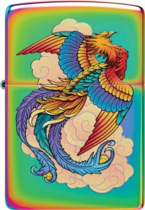 Zippo Phoenix Design Iridescent Lighter