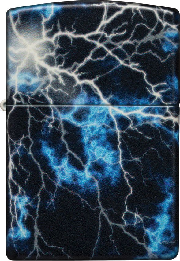 ZO74052 Zippo Lightning Design Color Wrap Lighter